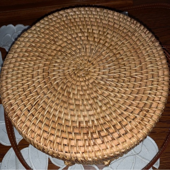 RATTAN BOHO CROSSBODY / SHOULDER BAG - Picture 4 of 4